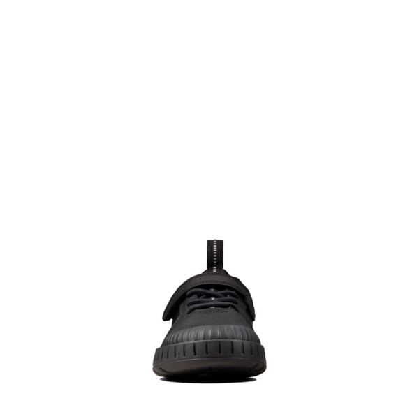 Clarks Boys Apollo Step Toddler School Shoes Black | CA-1493825